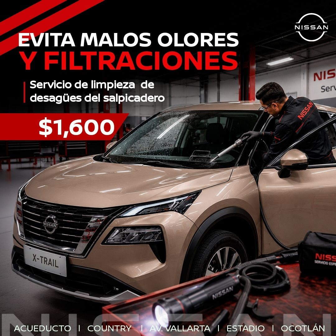 SERVICIO DE DESAGÜE DEL SALPICADERO